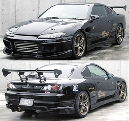 FIRST CONTACT】 FRP製 エアロ3点キット NISSAN S15 シルビア